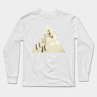 Horse in Winter Long Sleeve T-Shirt